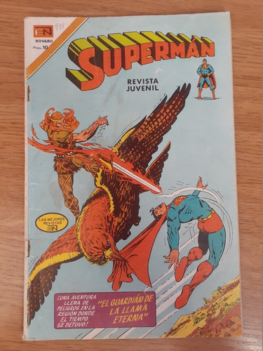 Cómic Superman Número 988 Editorial Novaro 1974