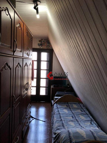 Imagem 10 de 21 de Sobrado Com 5 Dormitórios À Venda, 203 M² Por R$ 620.000,00 - Jardim Hollywood - São Bernardo Do Campo/sp - So1029