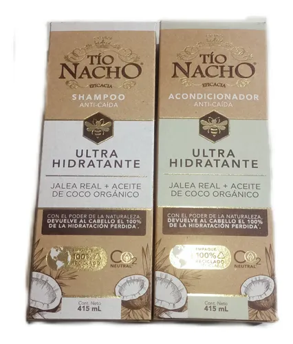 comprar Shampoo Y Acondicionador Tio Nacho Coco Ultra Hidratante
