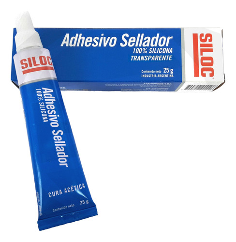 Silicona Sellador Siloc Comun Transparente 100 G (vencido) (Usado)