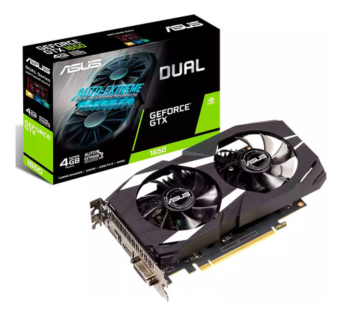 Tarjeta De Video Asus Dual Gtx 1650 4gb Dvi Hdmi Dp