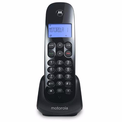 Teléfono Motorola M700CA inalámbrico - color negro