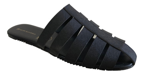 Imagen 3 de 9 de Zapatos De Piso Mujer Felipe Rentería Mules Moda Flat Dama