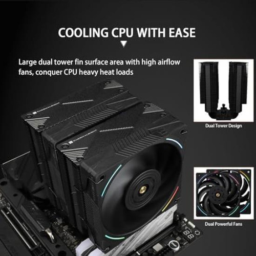 Enfriador De Cpu Thermalright Phantom Spirit 120 Evo, Ventil
