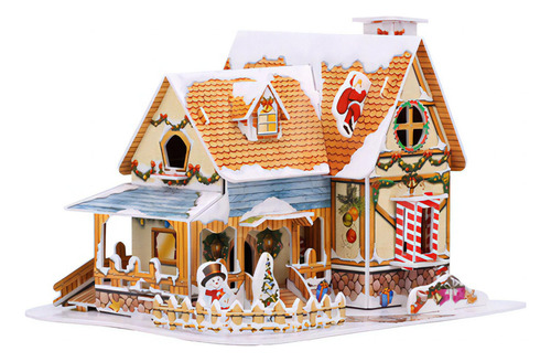 Rompecabezas Navideño De Bricolaje Para Niños Pequeños, 40 P