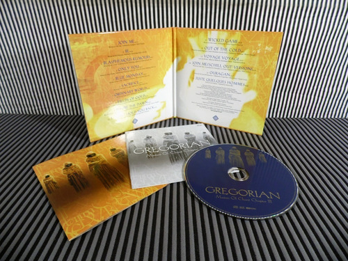 Gregorian Masters Of Chant Chapter Iii Cd Japonês Com Obi (Usado)