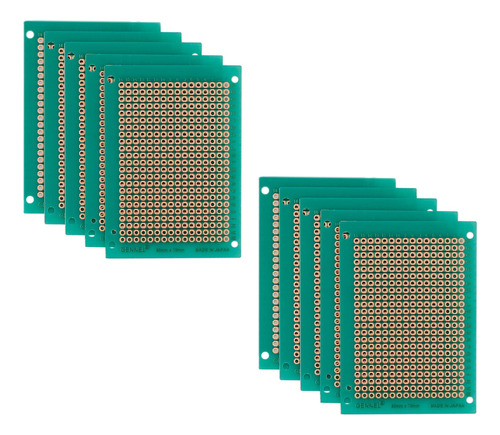 10 Piezas De 1.969 in X 2.756 in De Tira De Cobre Pcb, Table