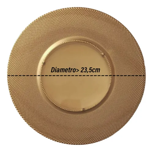 Platos playos de vidrio sale