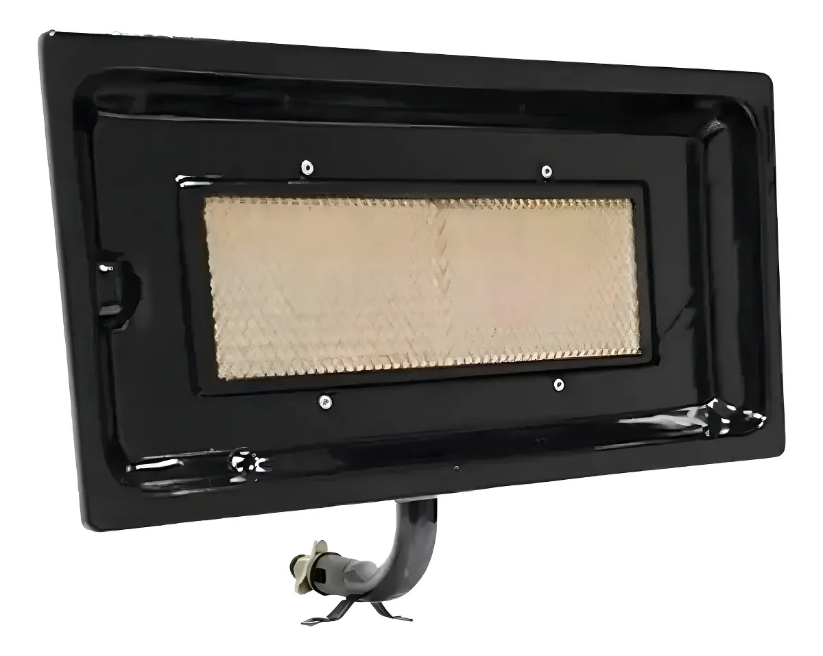 Pantalla a Gas Conometal Modelo 255005 Capacidad 10 kg Conexión GLP Negro