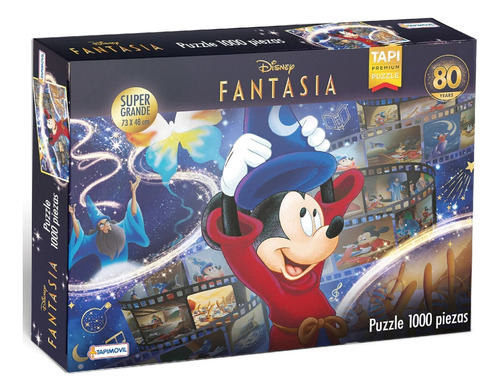 Puzzle Disney Fantasia Premium 1000 Piezas Tapimovil