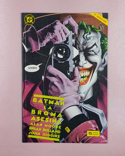 Batman: La Broma Asesina - Dc Comics - Zinco - 1988 2a Ed.