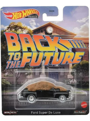 Hot Wheels Premium De Volta ao Futuro Ford Super De Luxe Cor Preto