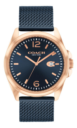 Reloj Coach Hombre Acero Inoxidable 14602620 Greyson