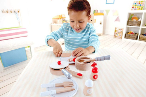 Imagen 3 de 5 de Juego De Bebe Cocina Para Cocinar Y Servir