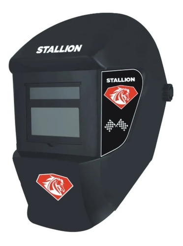 Careta Electronica Para Soldar Negra St-r8 Stallion