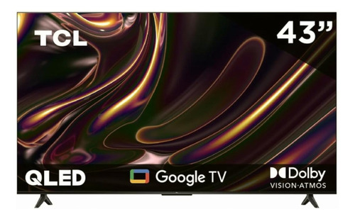Tcl Smart Tv Pantalla 43 43q5k Google Tv Qled 4k Google