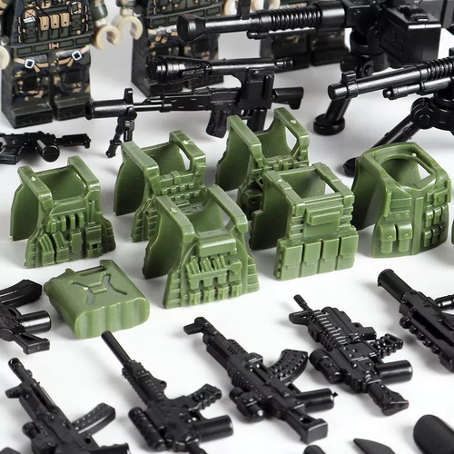 - Miniaturas Militares 6 Juguetes Soldados Tropas