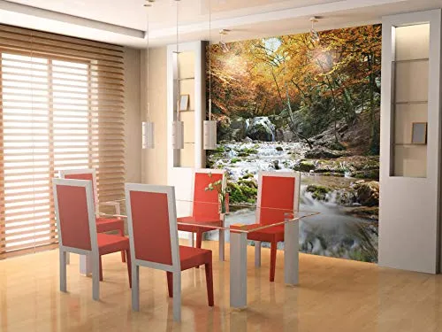 Artgeist Premium Mural De Pared Cascada 138 X 106 Pulgadas P