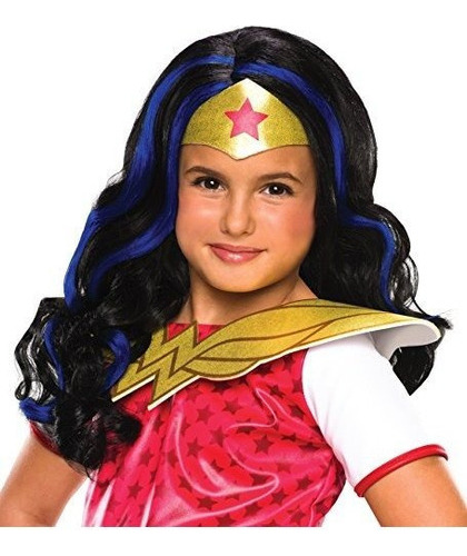Rubie.s Dc Superhero Girls Wonder Woman Peluca