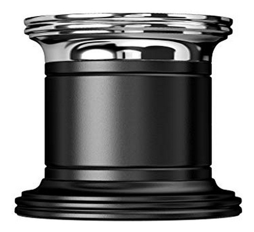 M657cn Clips Magnet Pot - Negro - Cromado
