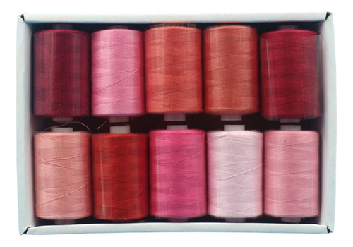 Kit De Hilos De Coser De Poliéster, 10 Uds., Hilo De Para