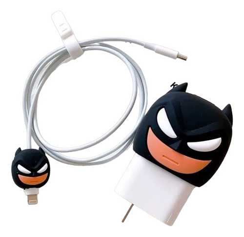 Protector Para Cable Batman iPhone 11 Pro, 12 Y 13