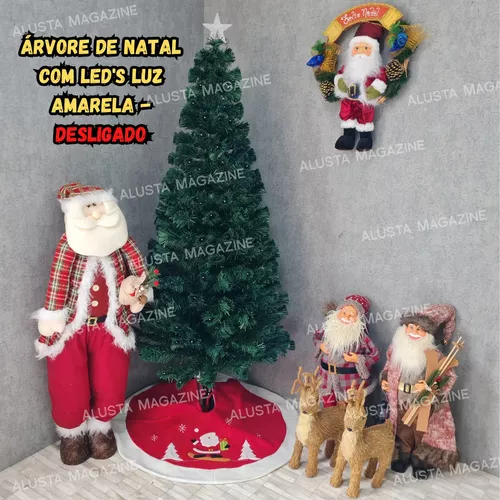 Árvore de Natal Pinheiro Magic com Led 1,80m