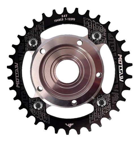 Adaptador De Motor Chainring Bcd104mm Mid Drive Accesorio