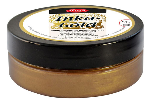 Viva Decor® Inka Gold - Pintura Acrílica Metálica (oro Marró