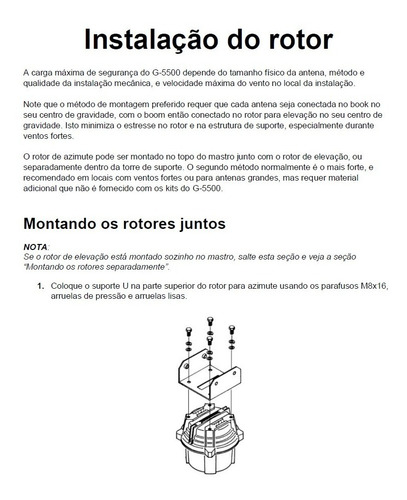 Guia Prático (manual) Como Usar Yaesu G-5500 (português)
