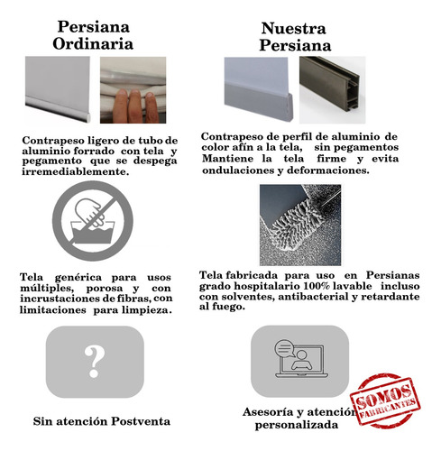 Persiana Enrollable Blackout Privacidad Total Jumbo 160x250