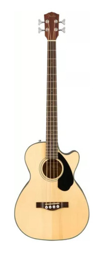 Baixo eletroacústico Fender CB-60Sce Bass, número natural de cordas, 4, orientação à direita