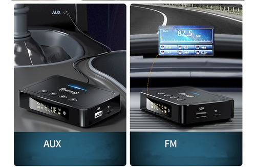 Transmisor Y Receptor Bluetooth 5.0 Con Puerto Auxiliar Y To