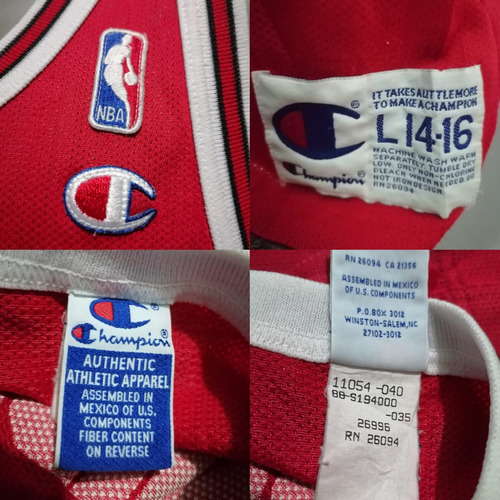 Jersey Nba Chicago Bulls 1997 No. 23 Michael Jordan (Usado)
