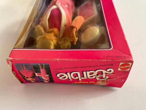 Barbie Day To Night Vintage 1984 En Su Caja Original Mattel (Usado)