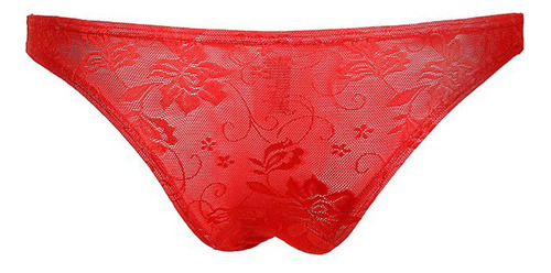 Ropa Interior De Encaje Completo De Moda Con Correa Para Hom