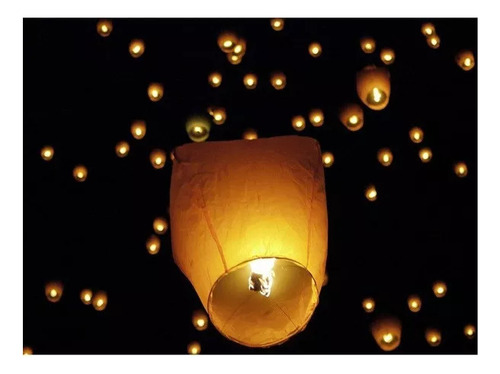 10 Unidades Sky Lanterns Wishing Lanterns Air Balloon Lanter