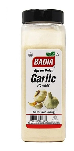 Badia Ajo En Polvo - Garlic Powder  453.6 - G A $88