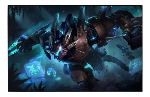 Cuadro De Rengar Mecha League Of Legends # 4 Ch
