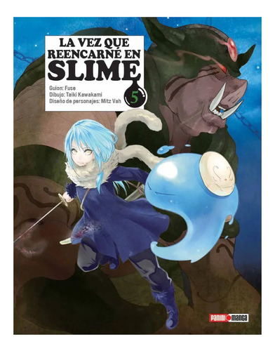 Manga, La Vez Que Reencarné En Slime Vol. 5