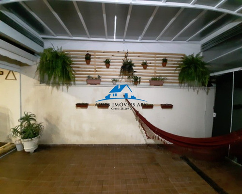 Imagem 2 de 15 de Sobrado Com 150m² De Área Construída, 3 Quartos 1 Suíte Com Sacada 4 Banheiros 2 Vagas De Garagem Coberta Piscina Aquecida Churrasqueira - Ca00189 - 69473761