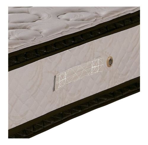 Imagen 3 de 5 de Colchón 2 plazas de resortes Cannon Resortes Sublime blanco - 140cm x 190cm x 33cm con doble pillow top