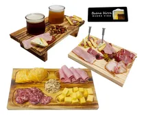 Comprar Kit Cervecero Tabla Para Picada Pintas Y Copetineros