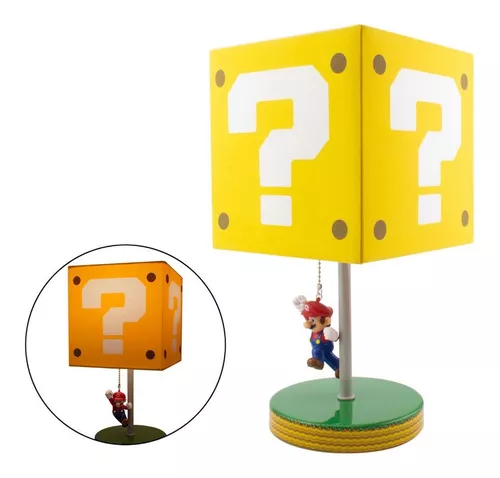 Lampara Super Mario Bros Question Block Nintendo Paladone