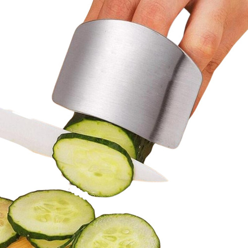 Protector De Dedos Metalico Para Picar Verduras M®