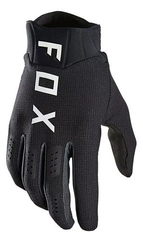 Guantes de motocross Fox Flexair, color negro, talla M