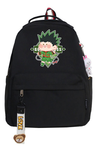 Mochila Para Niña Mini Anime Hxh Impresion 3d Killua Gon -