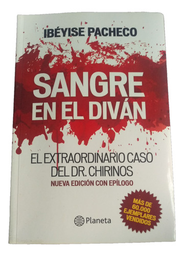 Sangre En El Diván De Ibéyise Pacheco + Edicion Con Epilogo
