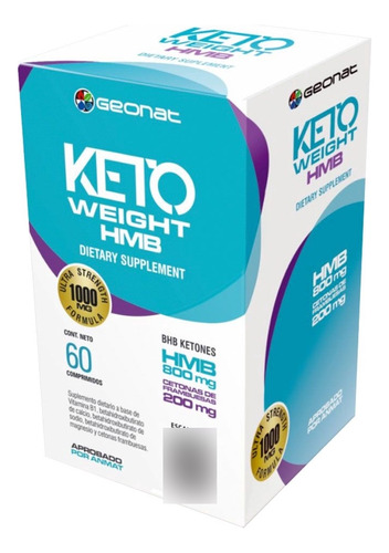 Geonat Keto Weight Hmb Adelgazante Sensación De Saciedad