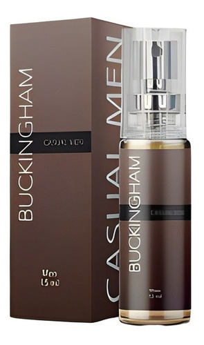 Perfume Masculino Casual Men Da Buckingham: Fragrância Exclusiva De 15ml Com Alta Qualidade E Fixação, Perfeito Para Homens Refinados E Exigentes, Pro